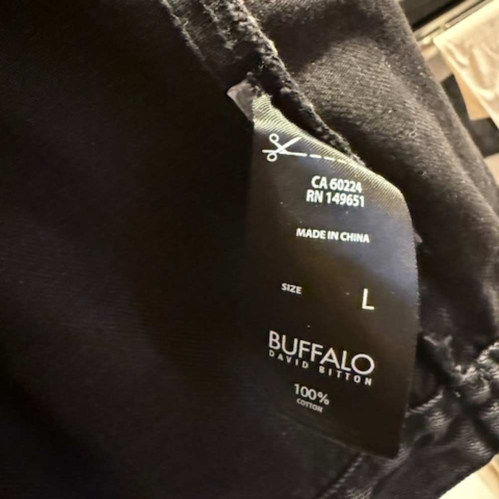 Buffalo David Bitton Black Denim Jacket - Picture 2 of 2